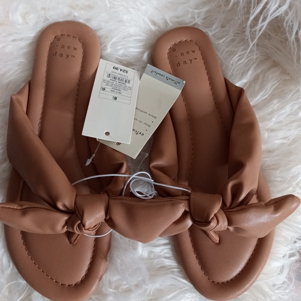 A New Day Adley Tan Sandals 8.5